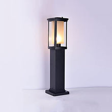 KADELONG Double Layer Glass Shade Lawn Lights E27 Exterior Floor Mount Yard Lamps Landscape Garden Outdoor Path Lights House Villa Pathway Driveway Waterproof Night Security Lamps,Chandelier Lighting