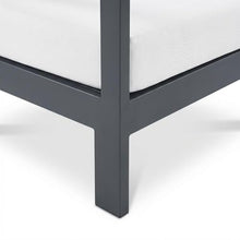Outdoor Escape White Fabric Outdoor Patio Modular Sectional, Weather-Resistant Upholstery, Comfortable Seating, Stylish Design