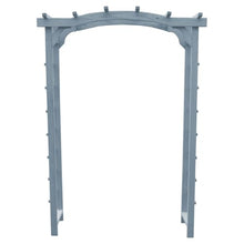 Keystone Amish Co. Newport Pressure Treated Pine Arbor, 4-Foot, Grey Stain