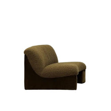 OUTIFUOSSR Italian Light Luxury Leisure Chair Designer Sofa Living Room Lamb Wool Single(A)