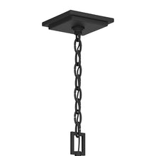 Kichler 24.75 Inch Cleary 2 Light Outdoor Modern Traditional Pendant Light, with Clear Glass in Textured Black, Waterproof Aluminum, (24.75" H x 8.5" W), 59198BKT