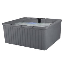 Aqualife by Strong Spas 3-4 Person Hot Tub with Hydrotherapy Jets and LED Lighting Gray Granite