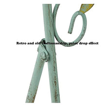 MIIKHI Plant Stands,Retro Wrought Iron Bird Decoration Flower Stand, Balcony Outdoor Garden Garden Decorationnishings