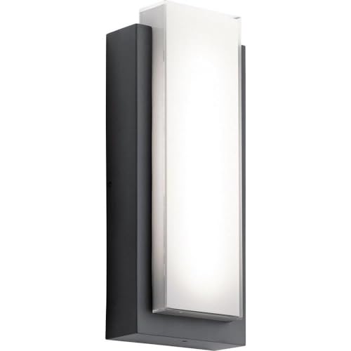 Kichler 49557BKLED Dahlia Outdoor Wall Sconce 2-Light Black