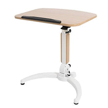 care table sofa side table height adjustable tilt for the home and outdoors Suitable portable computer table (Color White) White