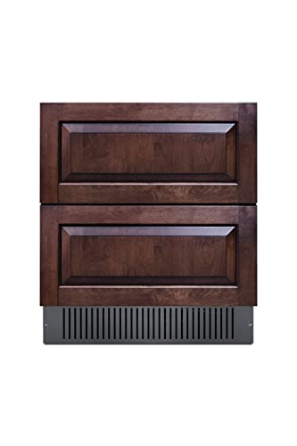 Summit 30” Outdoor 2-Drawer Refrigerator, Panel Ready* - SPR3032DPNR