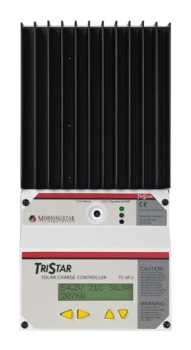 Morningstar Tristar 60A PWM Solar Charge Controller w/ Meter (TS-60M)