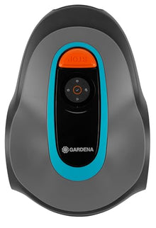 GARDENA 15202-20 SILENO Minimo - Automatic Robotic Lawn Mower, with Bluetooth app and Boundary Wire, one of The quietest in its Class, for lawns up to 5400 Sq Ft, Made in Europe, Grey