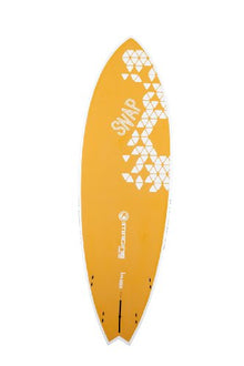 Imagine Surf Snap SUP Stand Up Paddleboard Orange 8'1" x 28" x 3.8