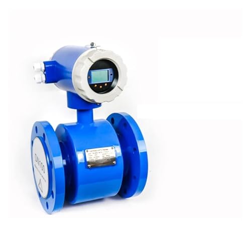 Water Flow Meter, DN200 Electromagnetic Flow Meter Digital Pulse 4-20mA RS485 Output Hot Water Sea Water Milk Flowmeter Magnetic,for Outdoor Garden Hose Watering(Customize to AU)