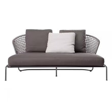 KPHYMOD Outdoor Loveseat Patio Furniture Sofa, Outdoor Chairs with Cushion, for Garden Pool Backyard Yard Porch