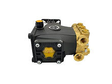 Annovi Reverberi RCV2G22D-F7 ¾” Hollow Shaft Replacement Commercial Pump. 2200 PSI, 2 GPM, 186 Bar, 3400 RPM, Brass Head, D Version Style Pressure Washer Pump, Aluminum Connection Rods.