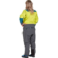 NRS Women's Nomad Gore-TEX Pro Semi-Dry Suit Chartreuse