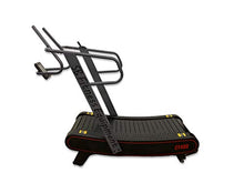 SB Fitness Equipment CT400 Self Generated Curved Commercial Exercise Treadmill Black