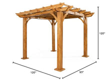 Christopher Knight Home Thayer Outdoor 10' x 10' Pergola Acacia Wood Teak