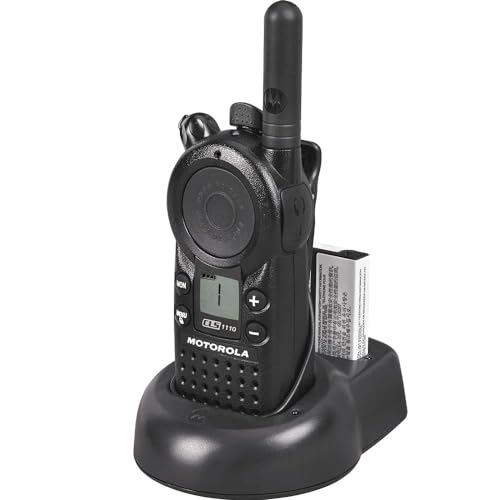 Motorola Solutions 4 Pack CLS1110 UHF 1W 1-Channel 2-Way Radio Black