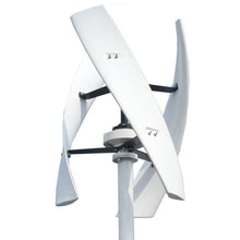 3000W Maglev Vertical Axis Wind Turbine Kit + 200W Solar Panels | 12/24/48V Hybrid System W/2000W Inverter & Controller | Household Wind Generator(12V)