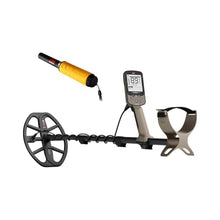 MINELAB X-Terra Elite Bundle, Waterproof, All Terrain Metal Detector for Adults, Multi-IQ Precision Targeting with Simultaneous Multi-Frequency Technology, Includes PRO-FIND 35 Pinpointer