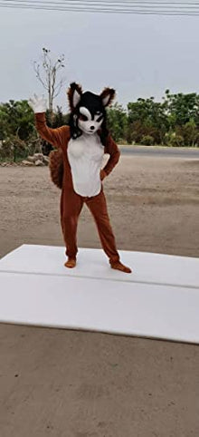 FurryMascot CatWomen Fox Fursuit Costume White