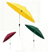 AY8ADYUI Table Market Umbrella,Outdoor Sunshade Umbrella,with Tilt & Crank，Durable, Lightweight, Simple Deluxe，For Beach Patio Garden Poolside Backyard(Dark green)