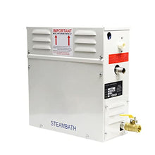 Sauna Steam Generator 3KW Sauna Machine Steam Generator Home Steam Room Machine Wet Stream Furnace Commercial Sauna Equipment Digital Controller Sauna Accessories (Color : 8KW) (4.5kw)