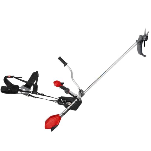 JINYUMT Brush Cutter, for Milwaukee 3015-20 M18 18V Brushless Cordless Brush Cutter (Size:72 x 20 x 25.5 in) - Bare Tool, red,black