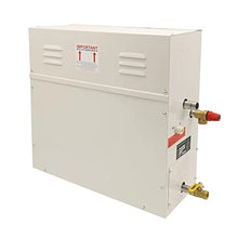 ROROLL Sauna Steam Generator, 15KW/18KW Commercial Self-draining Steam Generator Sauna Bath SPA for Home Or Commerce Beneficial Skin Weight Loss Wet Fumigation Machine for Home Spa Sauna(18KW)