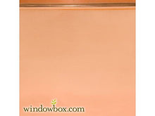 Windowbox 48" Copper Window Box Liner Copper