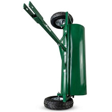 LANDZIE - Lawn Roller & Spike Aerator 39", 2 in 1 Water Filled