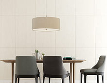 Cal Lighting FX-3628-3P Contemporary Modern Three Light Pendant from Addison Collection Linen 12.30x24.00x24.00