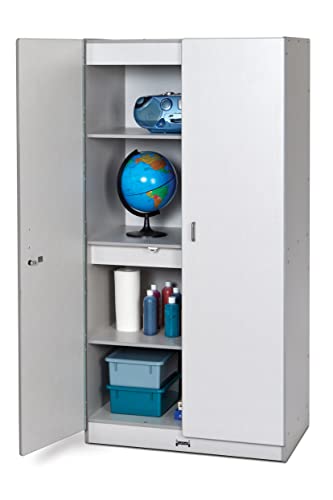 Jonti-Craft Rainbow Accents Storage Cabinet Gray