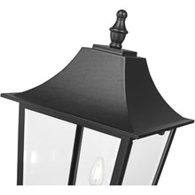 Z-Lite Gannon 3 Light 124" Tall Post Light Black