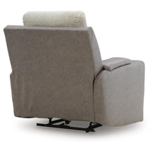 Lesly Power Recliner Chair with 3 Heat Massage Modes, Two-Tone Polyester