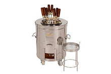 Puri Tandoor Oven - SS2 Deluxe - Large Home Tandoor - Charcoal Fired - 25 Person Capacity