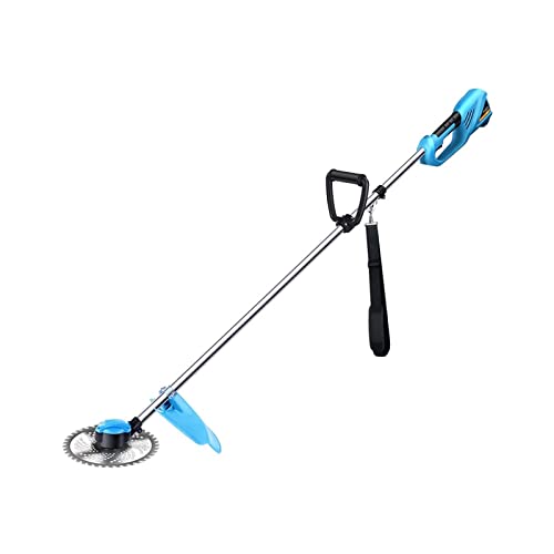 Cordless String Trimmer Household Portable Electric Lawn Mower Multifunctional Garden Trimmer 48V/6Ah 12Ah 20Ah Cordless Weeder 800W Motor Power (Specification: 48V/12A) (48V/6A)