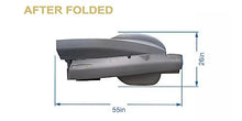 BKC FPK 8-Foot Single Foldable Kayak w/Pedal Drive, Paddle & Seat Included by BKC - Grey Camo