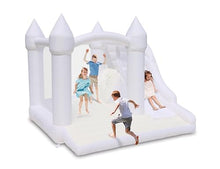 Bounceland Castle Palace Daydreamer Cloud Bounce House with Slide & Basketball Hoop Neutral