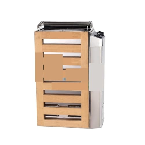 POGHDBXA Sauna Accessories, Sauna Heater, Small Stove for Home, Stainless Steel Heating Tube, Internal Control, for Room for, Hotel, SPA(3kw)