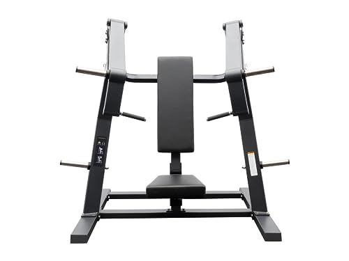 BK BodyKore Stacked Series Plate Loaded Incline Chest Press Black Silver