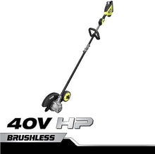 RYOBI 40V HP BRUSHLESS Stick Lawn Edger with 4.0 AH Battery and Charger RY40780