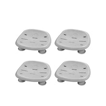 Bestway SaluSpa Honolulu AirJet Inflatable Hot Tub with 140 Jets & 4 Non-Slip Seats Gray