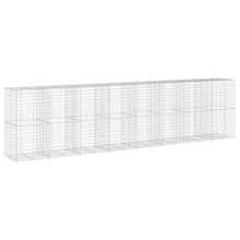 NLQMSU Gabion Basket Silver Galvanized Iron 17000 Cubic Inches
