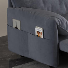 HomSof Convertible Queen Pull Out Sofa Bed Grey