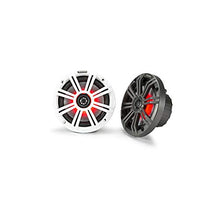 KICKER Premium Marine Gauge-Style Source with (2 Pair) 6.5" LED Speakers Bundle