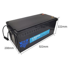 WSDAV 12.8 Volt Energy Storage Battery 12.8V 150Ah 200Ah Large Capacity LiFePO4 Battery with Handle for 1900W 2600W Motor,12.8v200ah