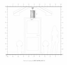 Livex 1 Light Satin Brass Outdoor Pendant Lantern Brass