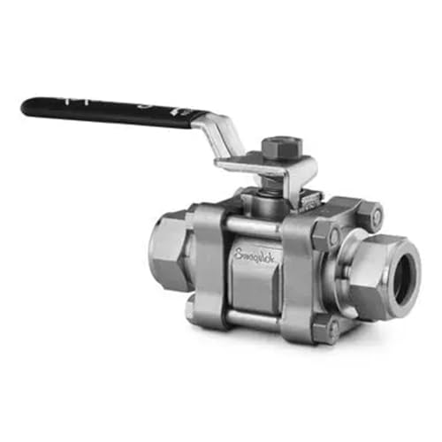 SS-62TS4 3-Piece 60 Series Ball Valve Reinforced 1/4 Ferrule