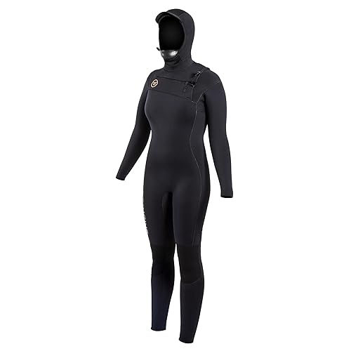 Ride Engine Women's Onsen 5/4/3 Front Zip Hooded Full Wetsuit 10