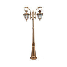 UBNMIUBV Lamp Post Lights Outdoorretro Outdoor Lighting European N Villa Community Pillar Post Lamps E27 Waterproof Landscape Lantern Lawn High 2-Lights Pole Column,70 * 210Cm,70 * 185CM
