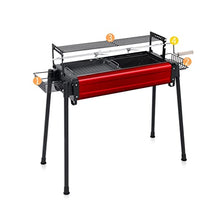 Household Outdoor Grill Smokeless Grill Charcoal Barbecue Rack Roast Lamb Leg Barbecue Supplies